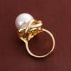 Exquisite Princess Qianjin Layered Bead Open Ring - Versatile Women's Jewelry