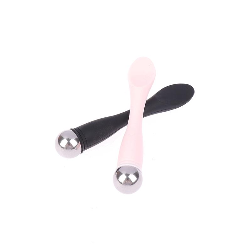 Eye Skin Massager Unbreakable Reduce Puffiness Zinc Alloy Eye Cream Applicator