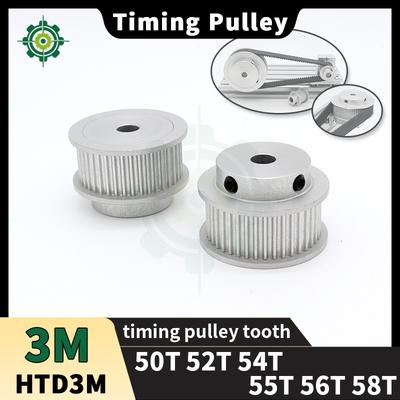 HTD3M Timing Pulley 50T 52T 54T 55T 56T 58T 3M Synchronous Wheels 50teeth 52teeth 54teeth 55teeth 56teeth 58teeth HTD 3M Pulley