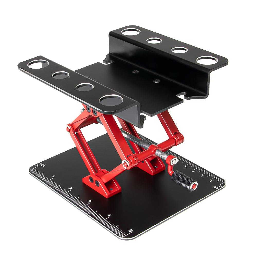 RC Car Repair Station Work Stand Adjustable Height Assembly Platform for Traxxas TRX4 Axial Arrma Redcat 1/10 1/12 1/16 RC Car