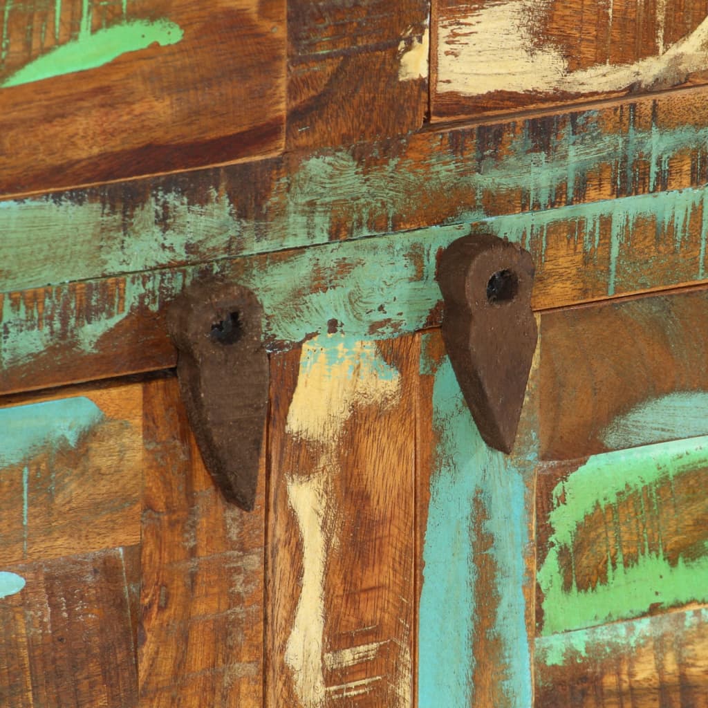 Sideboard 110x30x65 Cm Reclaimed Solid Wood