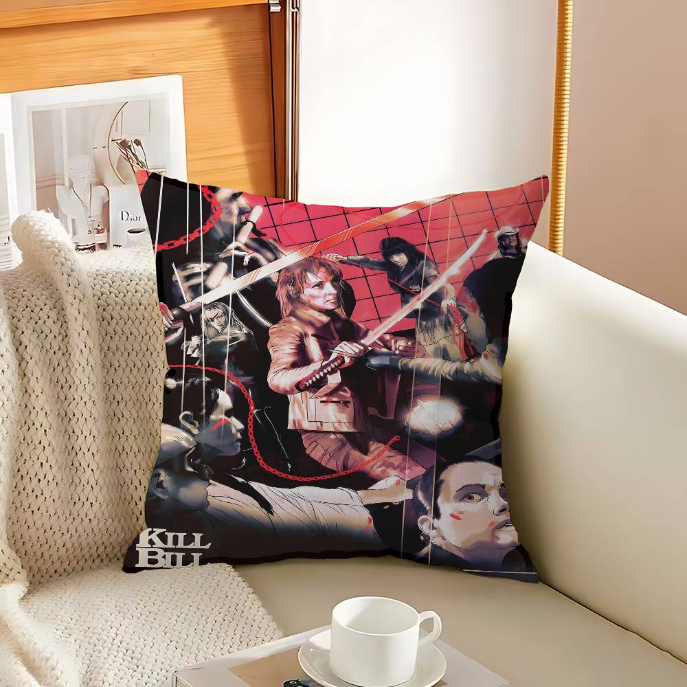 Classic Hot Movie Kill Bill Personalized Pillow Cover Kids Bedroom Wild Party Decor Pillowcase Kid Birthday Shower Gift