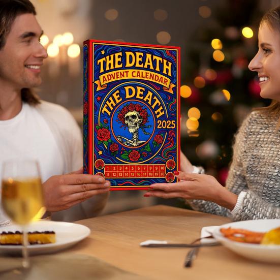 Dead Advent Calendar 2025 Christmas Countdown Calendar with Collectible Figures Surprise