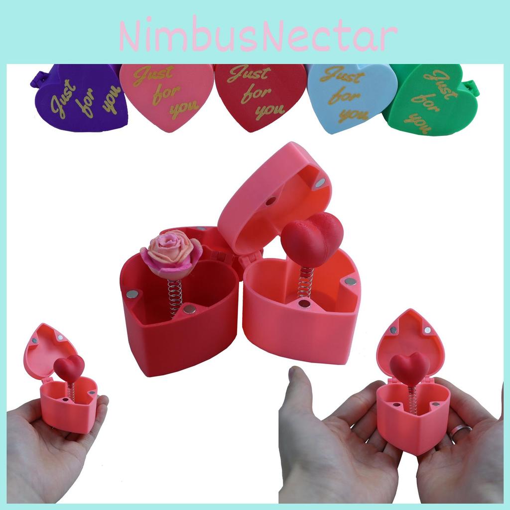 Delightful Printed Surprise Box Valentines Day Vibrant Colors Unique Designs