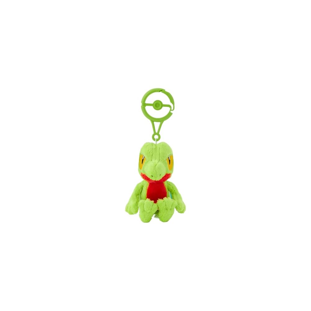 

Pokmon Center Original Keychain Mascot Treecko with Carabiner Green