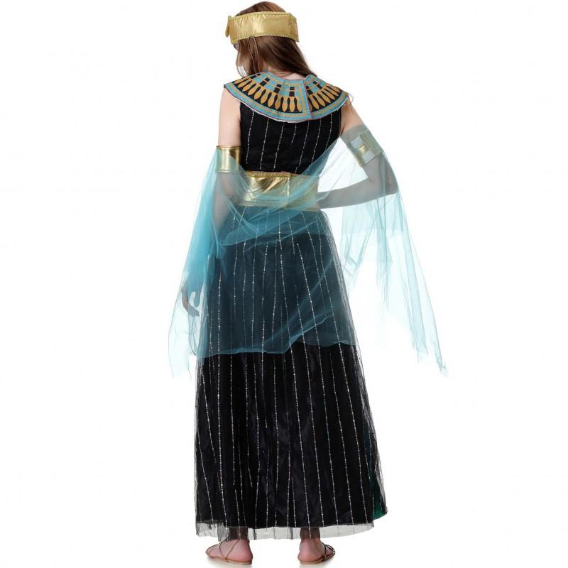 Medieval Athena Roman Dress Greek Goddess Costume Halloween Cosplay Party Women M XL