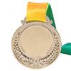 1-10PCS Gold Silver Bronze Winner Medals with Neck Ribbon Golden Winner Awards Medals Football Game Prize School Sports Souveni