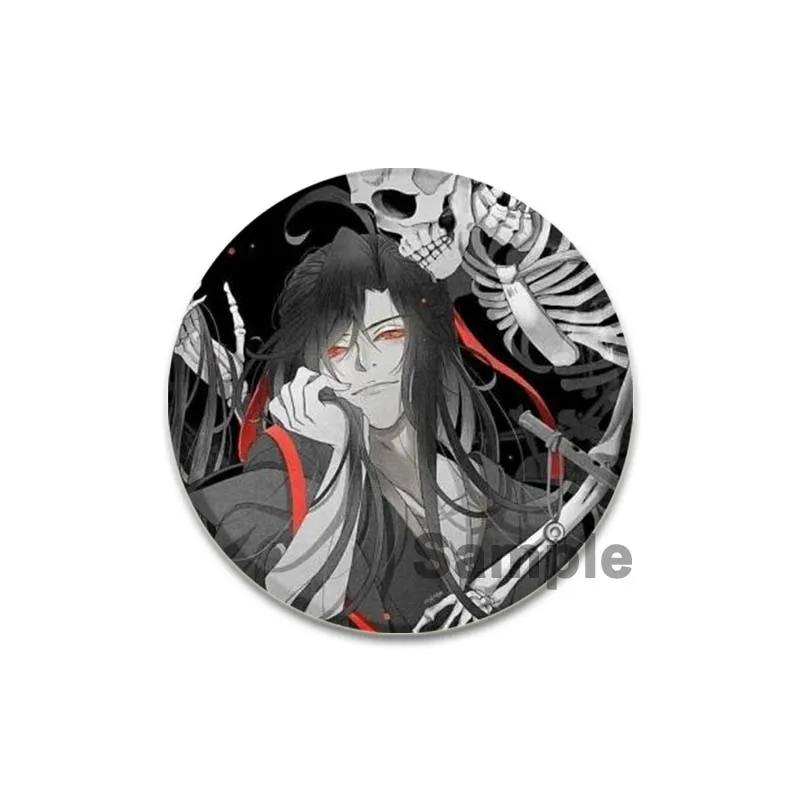 32/44/58mm Anime Mo Dao Zu Shi Brosche Wei Wuxian Anstecknadel Handgemacht Zinn Anstecknadel Anstecknadel für Rucksack Kleidung Schmuckzubehör Geschenke