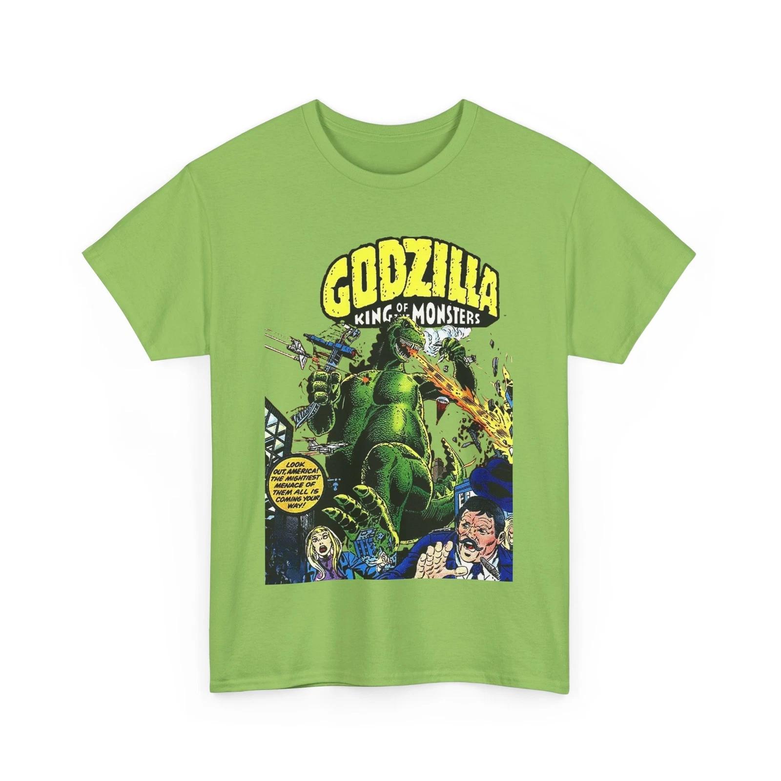 Godzilla T-Shirt Marvel Comics 1970s Series King of the Monsters Graphic Tee XXXL