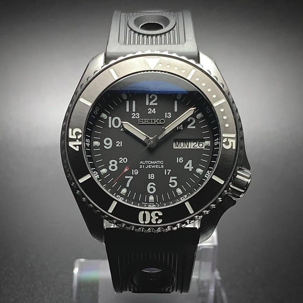 Used For SEIKO SKX007 SBSA SRPD Sloped Bezel 31.5x30.5x5.5 Crystal Double Dome Sapphire Crystal Blue AR Parts Seiko MOD Custom