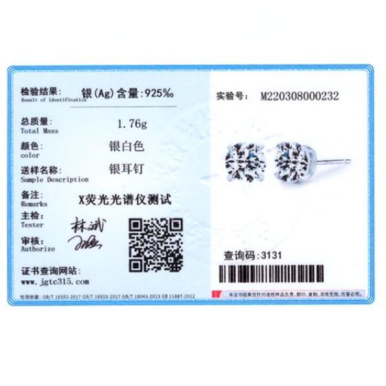 Tancise 925 Sterling Silver Zircon Earrings Drop Earrings For Women Wedding Party Gifts