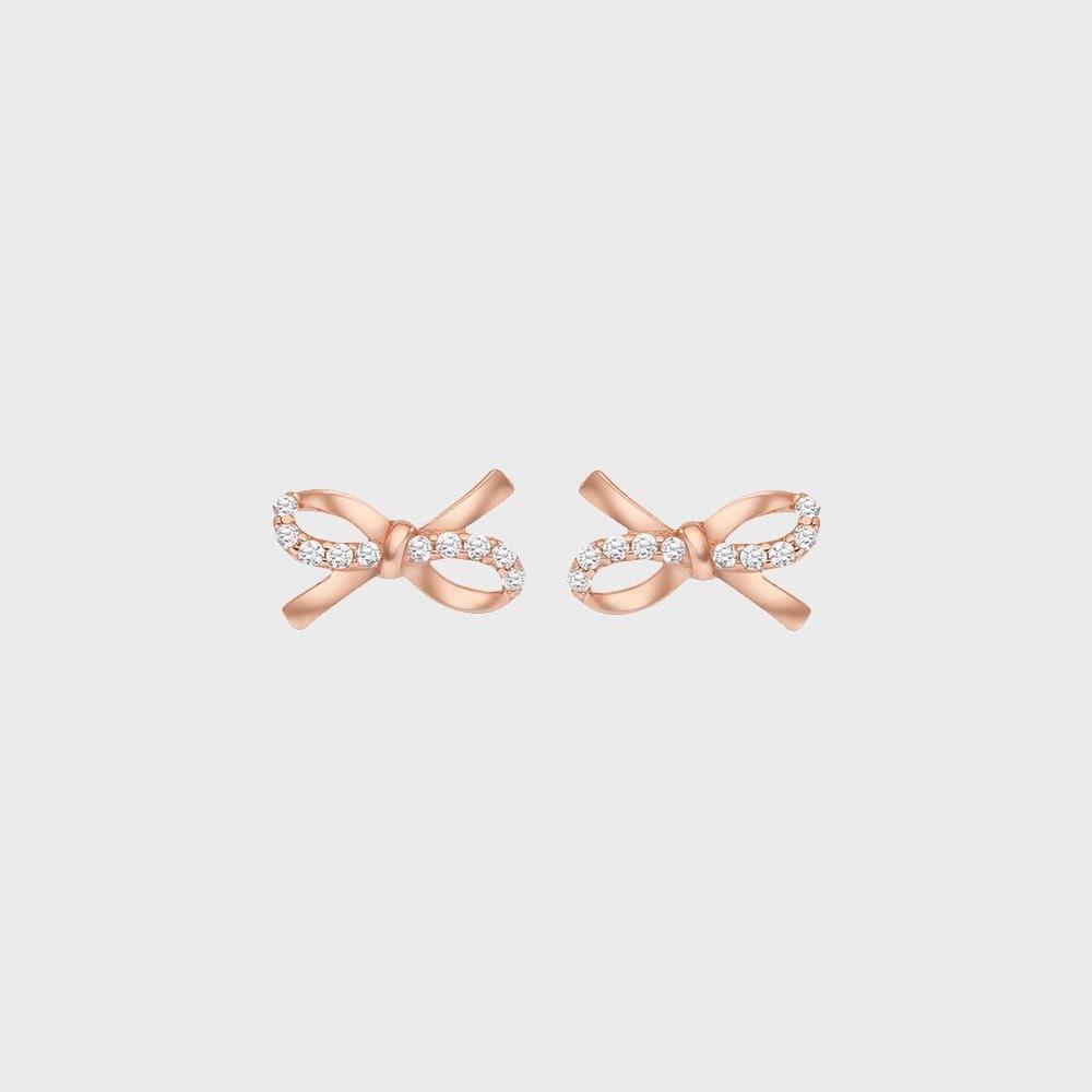 STONEHENGE Silver Ribbon Earrings Sc25A25E