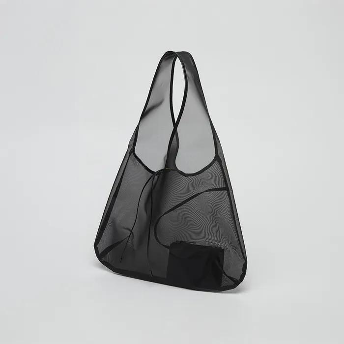 Luv basket bag(Mesh black)