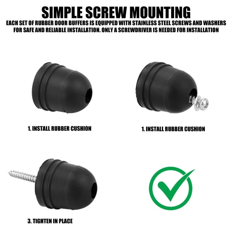 4pcs Protection Pads PP Material for Easy Installation On Sliding Doors Cabinets and RVs Compartments To Avoid Scratches