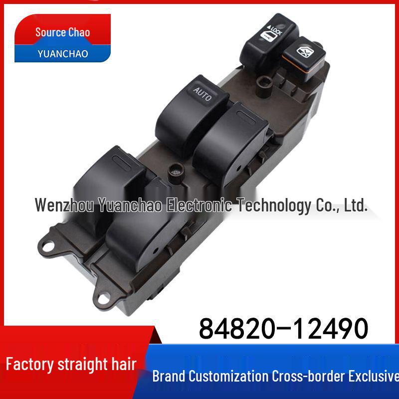 

Toyota Power Window Switch 84820-12490/12491, 14 Pins Electric Window Button Electric