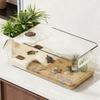 Turtles Enclosure Tanks With Layered Platforms Cave Wetland Simulation And 360 Degree Visibilities For Reptiles Pet