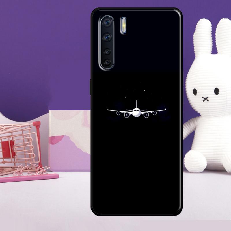 Plane Fly Your Dreams Case For Oppo A57 A77 A76 A16 A96 A17 A18 A60 A80 A40 A38 A58 A78 A98 A94 A74 A54 A15 A5 Pro