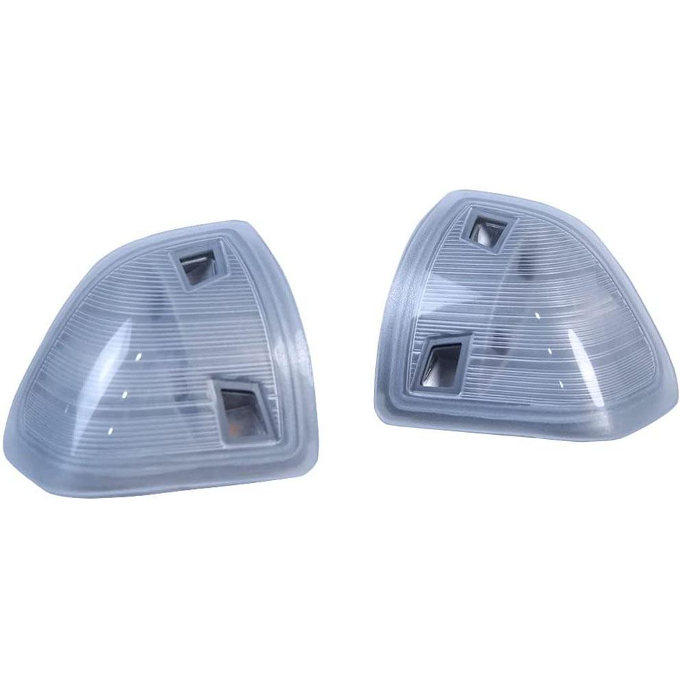 2pcs for Dodge Ram 1500 2500 2010-2018 Ram 1500 Classic 2019 2020 2021 LED Car Front Side Mirror Turn Signal Light Lamps Bulbs