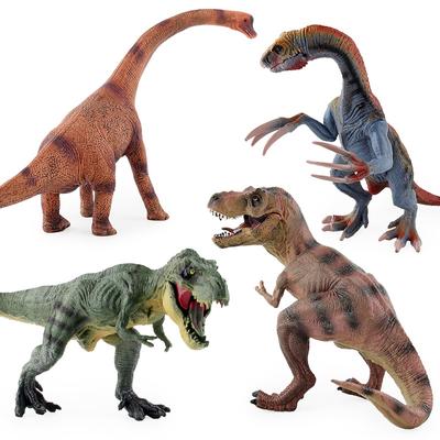 Dinosaur Toy Model Solid Simulation Plastic Static Ornament Collection Dinosaur Model Kl-001~ 004