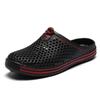Mens Slippers Beach Shoes Unisex Hollow Outdoor Casual Men Beach Sandal Flip Flops Shoes Non-slip Size 36-45 Mens Slippers