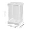 Betta Fish Tank High Transparency Desktop Fish Bowl Small Landscape Fish Tank Fish Breeding Tank for Living Room Office