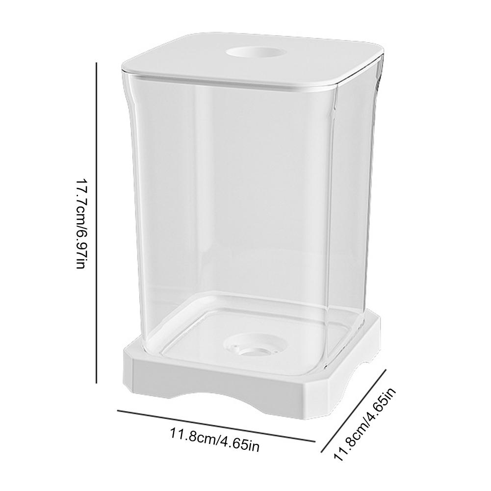 Betta Fish Tank High Transparency Desktop Fish Bowl Small Landscape Fish Tank Fish Breeding Tank for Living Room Office