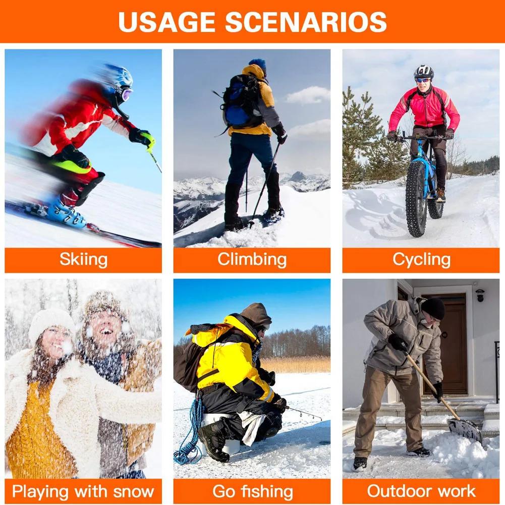 Winter USB Heated Insoles Shoe Electric Foot Warming Pad Feet Warmer Sock Pad Mat Outdoor Sports Heating Insole Winter Warm