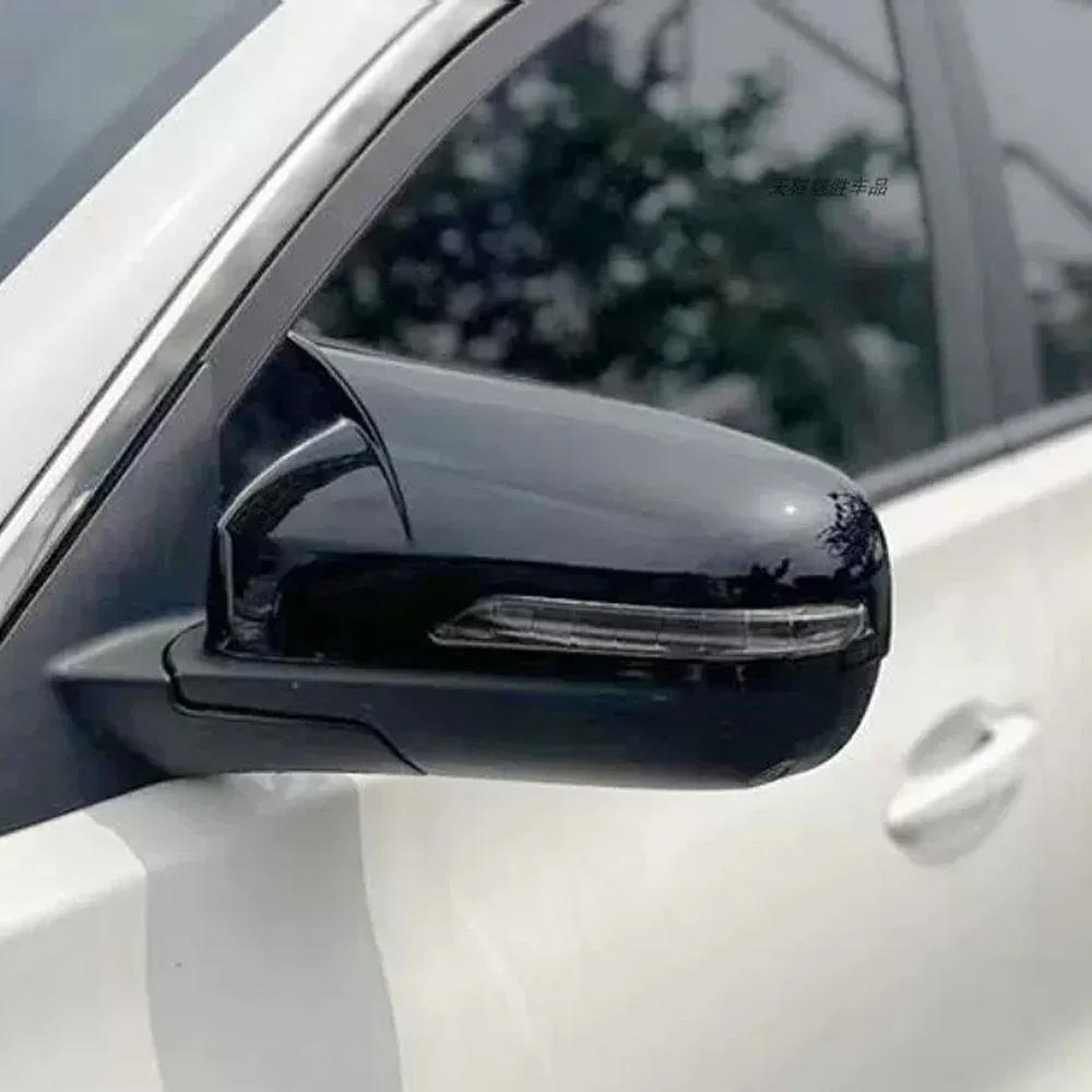 For Chery Tiggo 8 Pro MAX 2018-2025 Car Sticker Rearview Side Mirror Cover Wing Cap Exterior Door Rear View Case Trim Carbon ABS