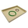 Velvet Ring Earrings Trays Showcase Display Jewelry Organizer Box Showcase