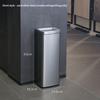 Entrance Trash Can Corridor Aisle Ashtray Cigarette Butt Collector Hotel Lobby Stainless Steel Vertical Elevator