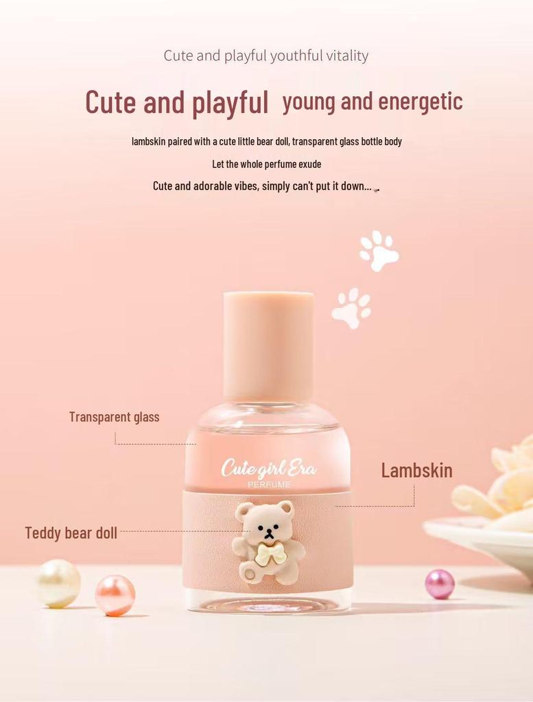 Audace 598 Moe Girl: Fresh Floral & Fruity Perfume with Darjeeling Tea Scent - Perfect for Students