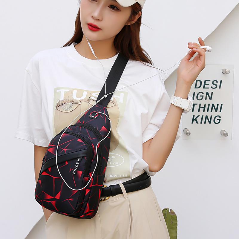 2024 Koreanischer Stil Unisex Leichte Umhänge- & Schultertasche für Outdoor-Sport & Freizeitgebrauch