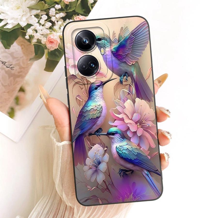 For Realme 10 Pro Case 10Pro+ Cover Rabbit Cartoons Silicone Soft Back Case For Realme10 Pro Plus Phone Case Protective Shell