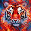 Full 5D Diy Diamond Painting <Tiger> Diamond Embroidery Full Cross Stitch Home Decoration Handmade Gift