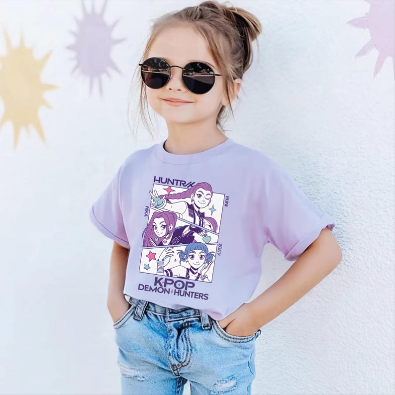 Comfort Colors Kpop Demon Hunters Shirt, Jinu Manga Tee 100