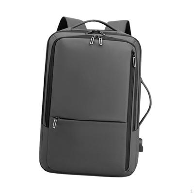 Business Rucksack Laptop Wasserdicht mit Gepäck Gurt Reisetasche Mehrzweck Männer Computer