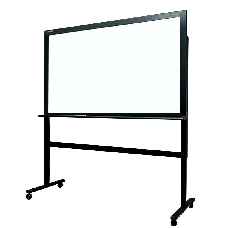Deli 8737 Magnetic Glass Whiteboard with Stand