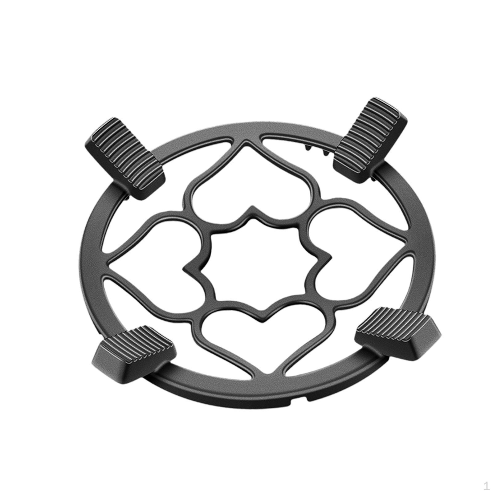 

Чугунный вок для газовой плиты, подставка для варочной панели, держатель для молочника, маленькая кастрюля Heart