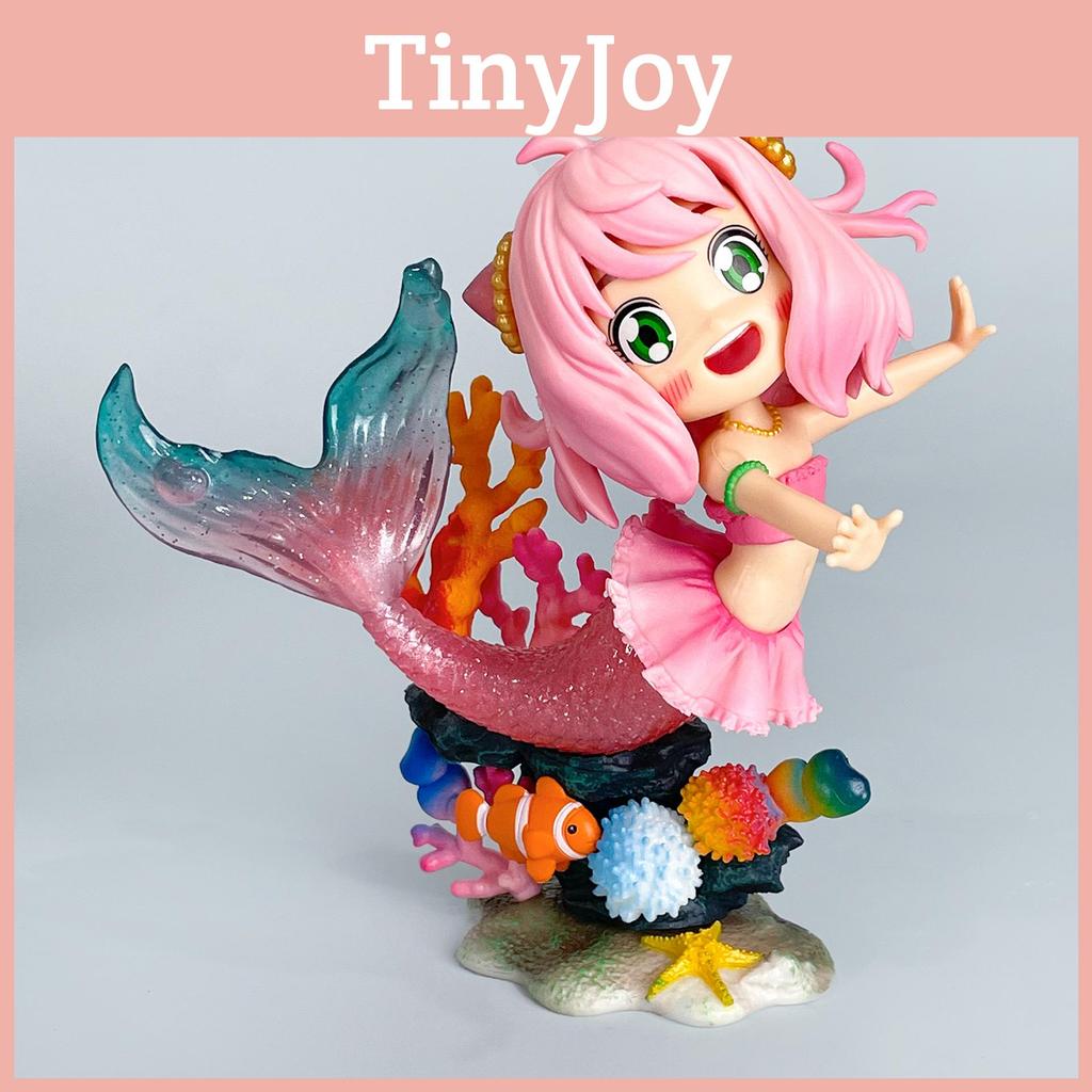 Spy×family Anya Underwater Mermaid Design Model Desktop Decoration Ornament For Fans