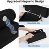Foldable Magnetic Curler Storage Bag Large Capacity Curling Iron Carrying Case  Travel Use