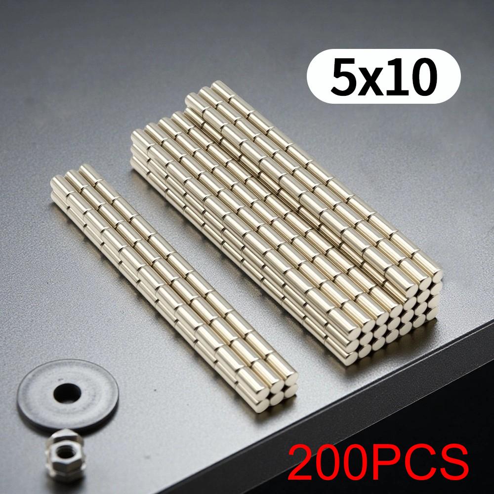 5X10MM Magnete Runde Kühlschrankmagnete für Büro-Whiteboard Geeignete Werkzeuge Zuhause Arbeitsplatz, Etc 5*10