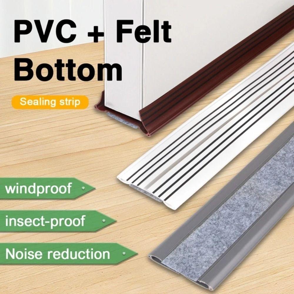 

Waterproof Seal Strip Door Draft Stopper Self-Adhesive Storm Plug Door Door Bottom Seal Window