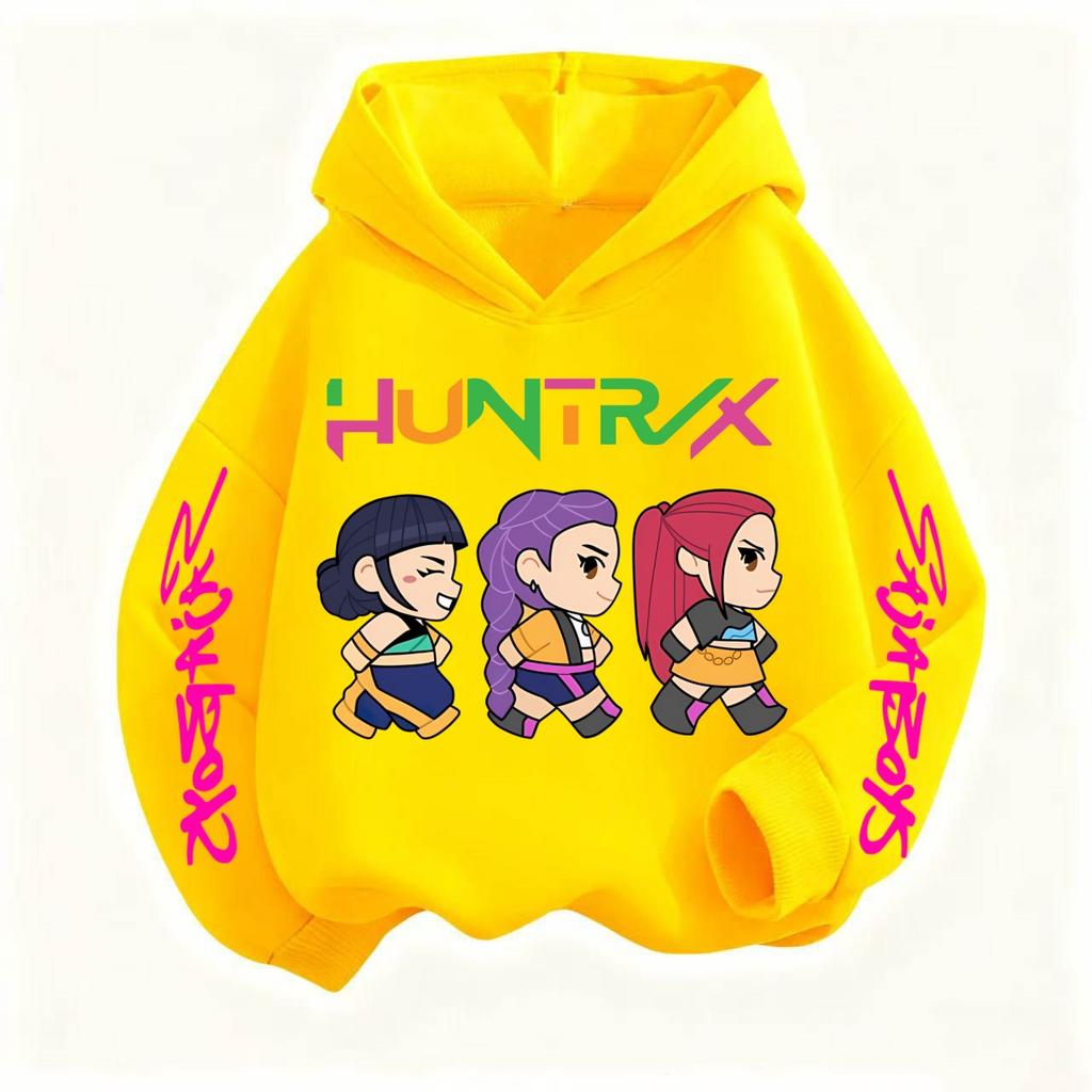 Bluzy i bluzy dla dzieci K-POP Łowcy Demonów Moda Halloween Unisex Bluza dla dzieci