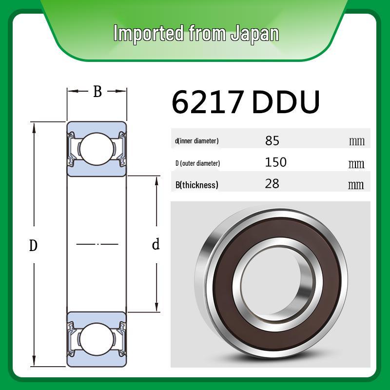NSK No Noise Bearings 6212-6217ZZ DDU VV