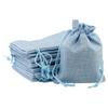 Dice Bag, 10pcs 93mm*125mm Jewellery Bags Burlap Pouch with Drawstring for Jewellery Tarot Dice Gift Packaging Bags
