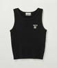 Seteo (W) Cable Knit Sleeveless Top Black