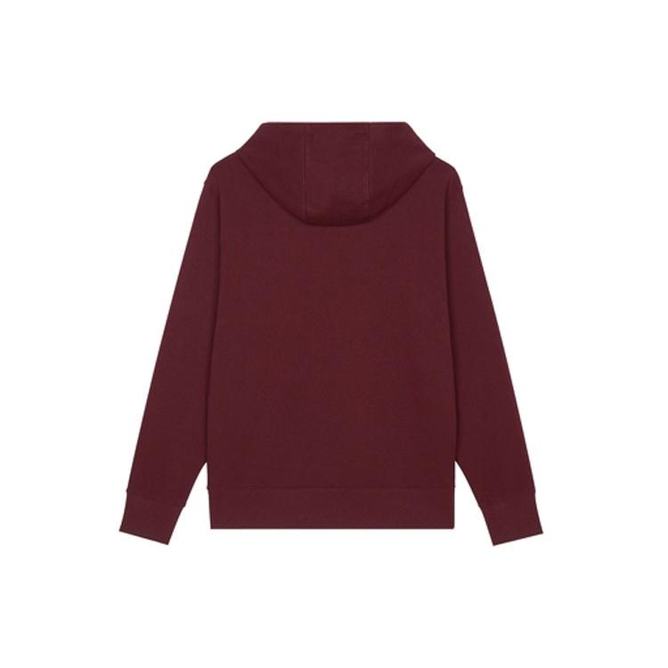 New Balance Sweatshirts Unisex Burgundy Hooded Moderate Regular AMT11550-NBY