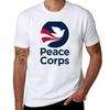 Peace Corps(Vertical) Tshirt Perforunisexce Workout Short Sleeve Tee