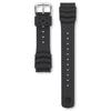 [Часы Seiko] Запасной ремешок для часов Seiko, Оригинальный полиуретан, Ширина крепления 19 мм, Ширина пряжки 18 мм, Черный, DAH4BP Мужские часы