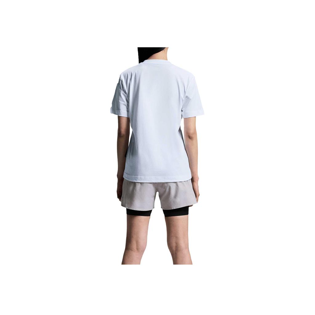 On Graphic T Comfortable Breathable Cool Simple Short Sleeve Regular T-Shirt Women Tops White 1WE30570069